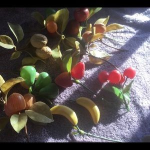 VINTAGE PLASTIC FRUIT